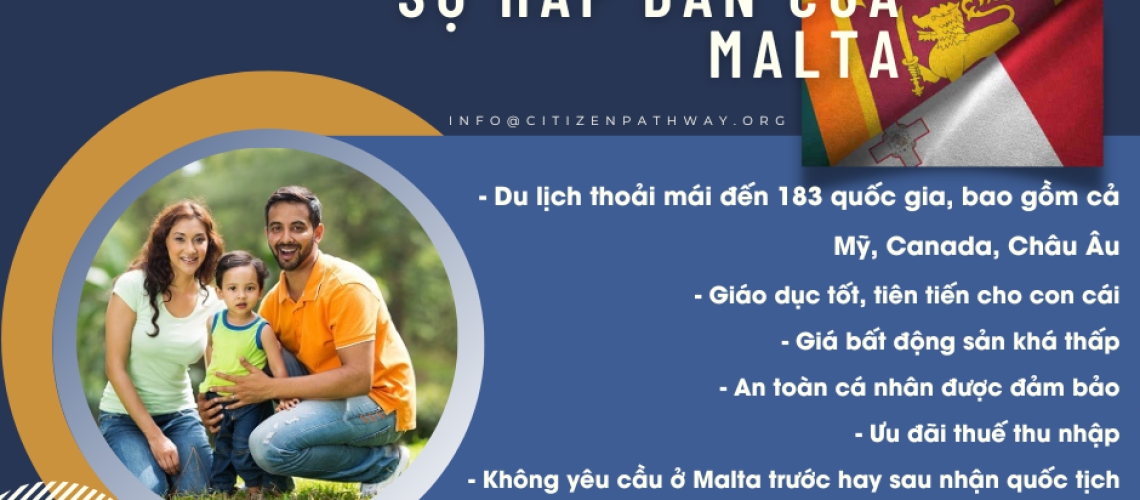 Malta hộ chiếu đứng thứ 7 thế giới